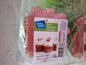 flink & sauber Muffinform Backförmchen