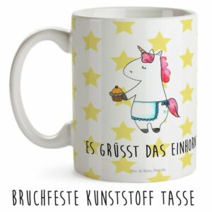 Mr. & Mrs. Panda Kinderbecher Einhorn Muffin - Weiß - Geschenk