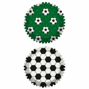 Birkmann Muffinform Papierbackförmchen Fussball Ø 7 cm