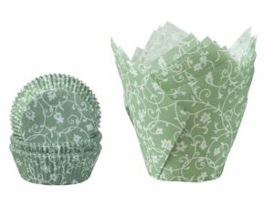 Demmler Muffinform Muffin + Tulip Classico Sets Jade - 60Stk. + 24Stk. -