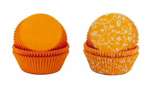 Demmler Muffinform Mango (Orange) mit & ohne Muster