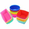 Jormftte Kiste Silikon-Cupcake-Muffin-Backformen