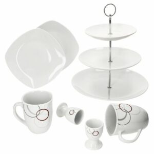 MamboCat Frühstücks-Geschirrset 7tlg. Etageren Frühstück Lilli Palazzo - 1x 24302284