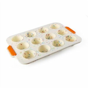 BOTRIBAS Backform Muffinblech aus Silikon für 12 Muffins
