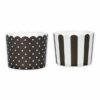 STÄDTER Muffinform Cupcake Schwarz-Weiß Mini 12 Stück