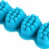 FLDHood Silikonform ovale Massageseifenform