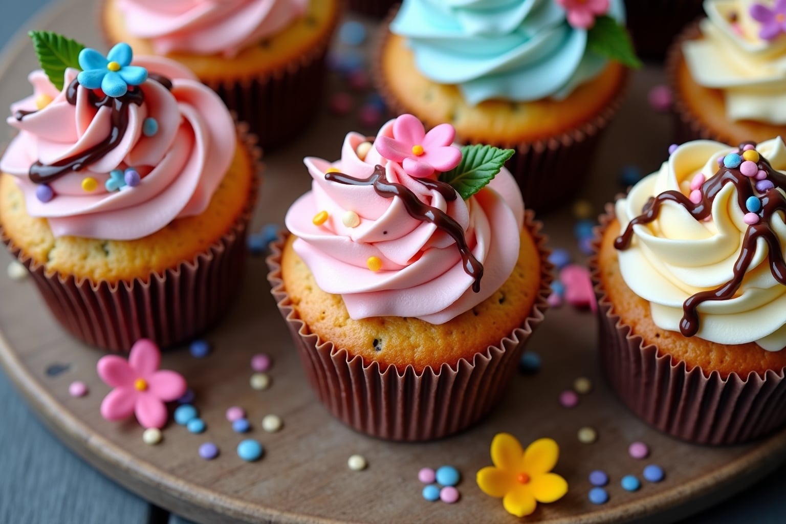 Muffin Verzierungen für kreative Backideen