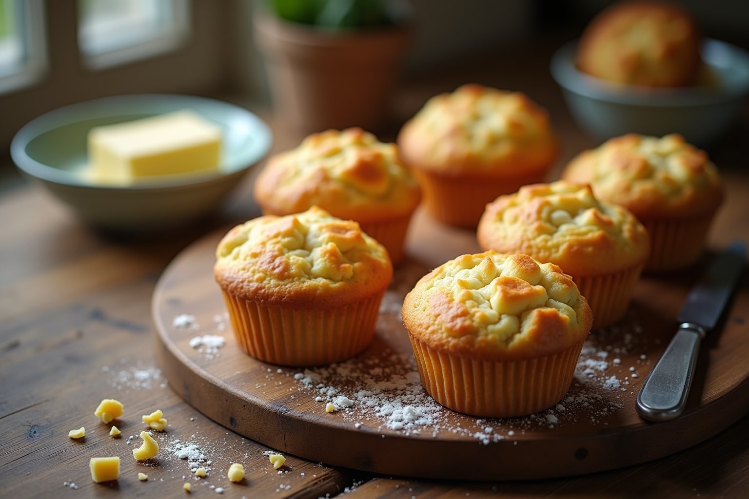 Muffins mit Frischkäse - köstliche Rezepte
