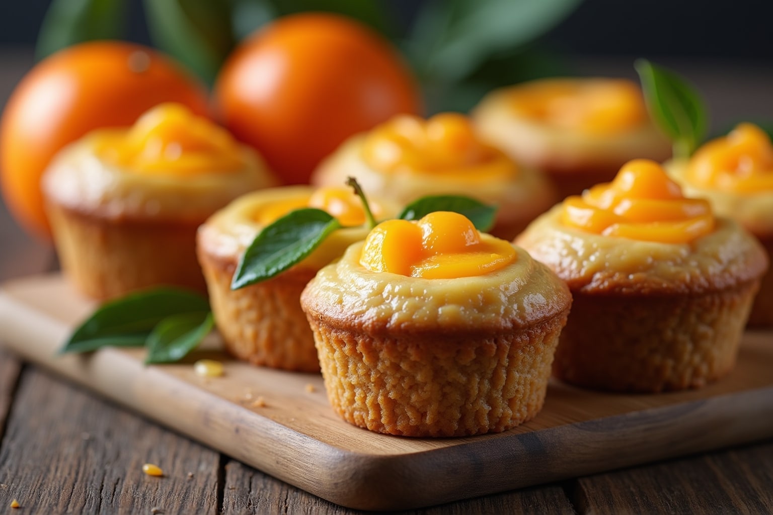 14 Käsekuchen Muffins mit Mandarinen Rezepte