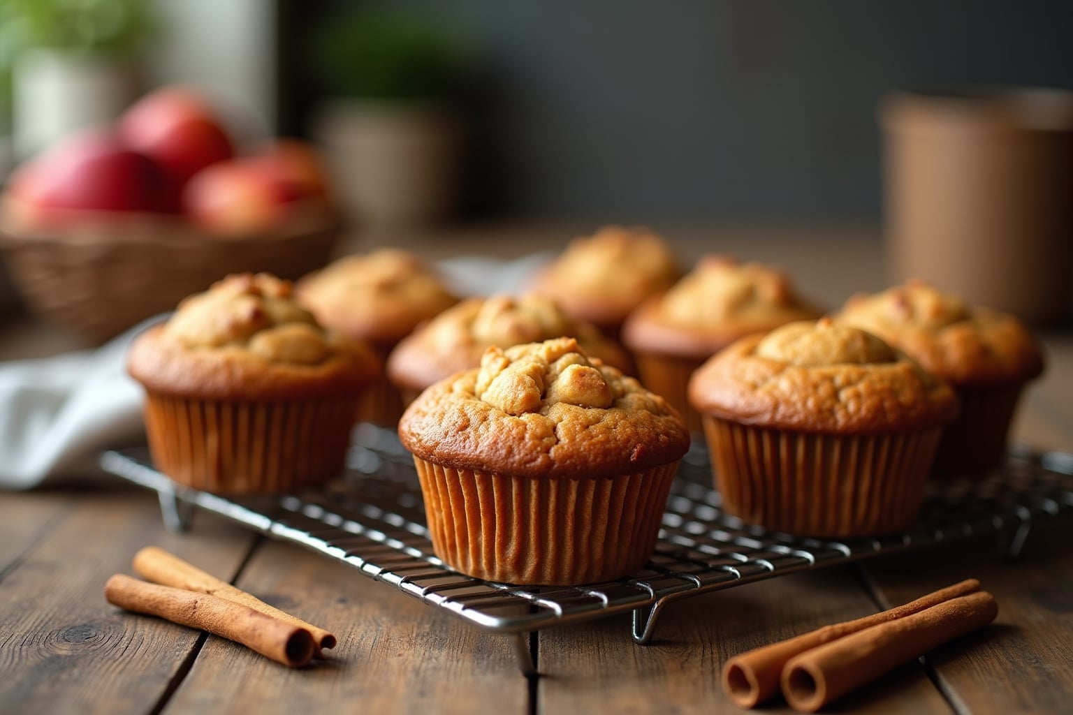 17 zuckerfreie Apfelmus-Muffins
