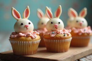 15 Osterhasen Muffins zum Osterfest