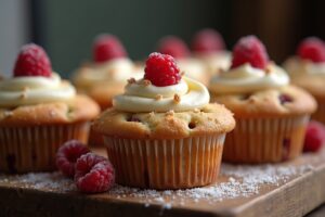 Die besten Weiße Schokolade Himbeer Muffins