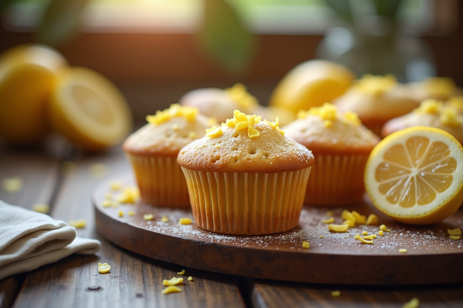 Zitronen Muffins: Süß, Sauer, Lecker